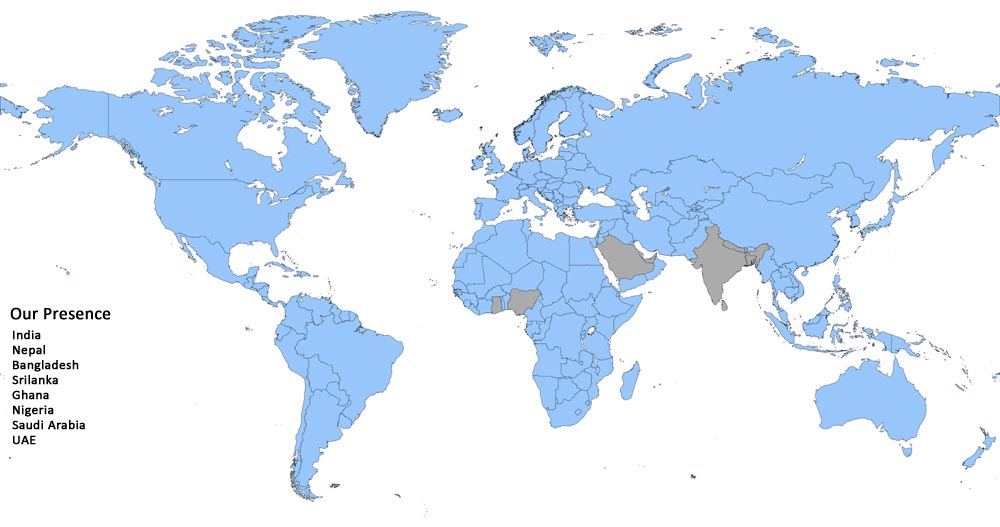 Our Client Map